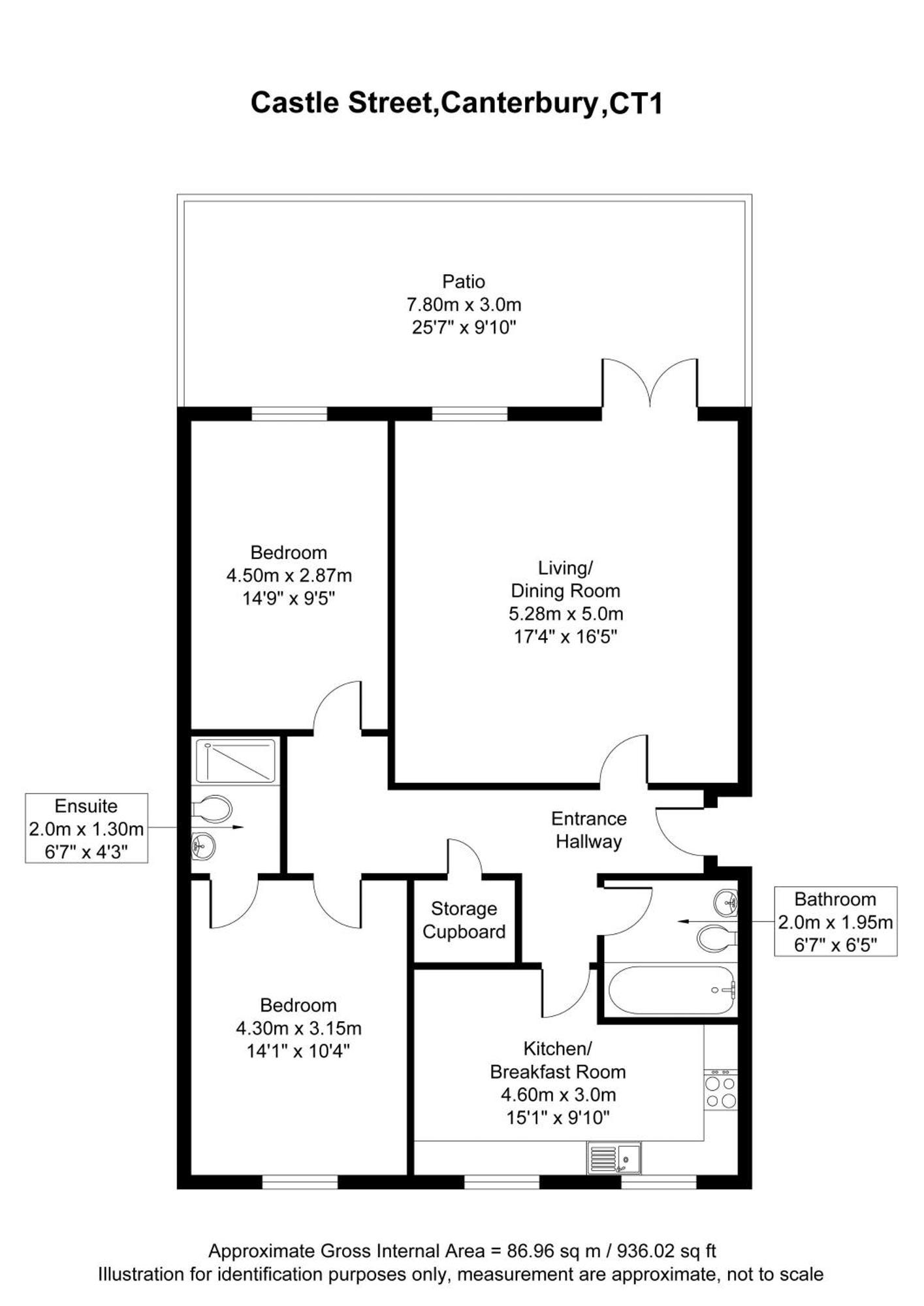 Exceptionally Spacious Apartment Canterbury